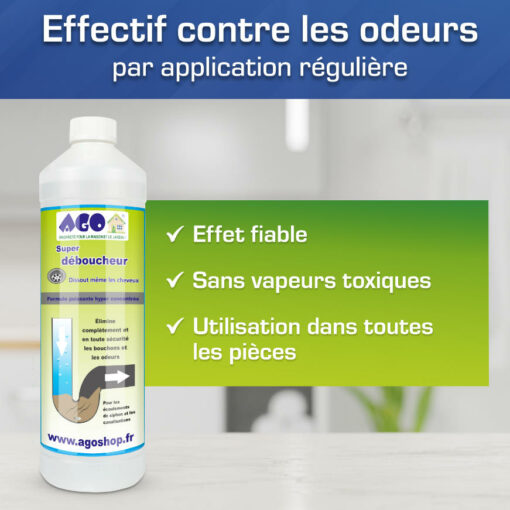 AGO Super déboucheur Info 2